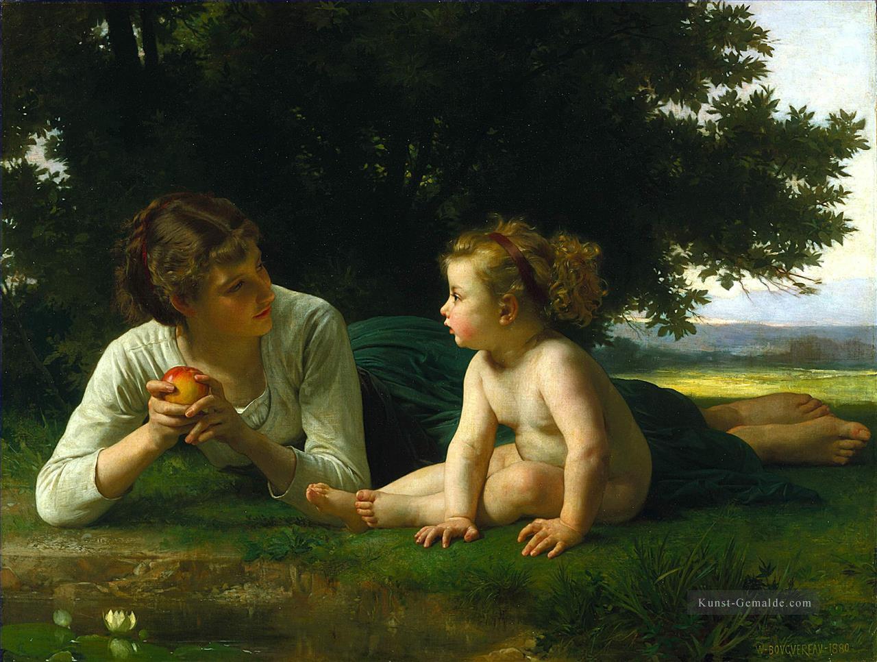 Versuchung 1880 Realismus William Adolphe Bouguereau Ölgemälde